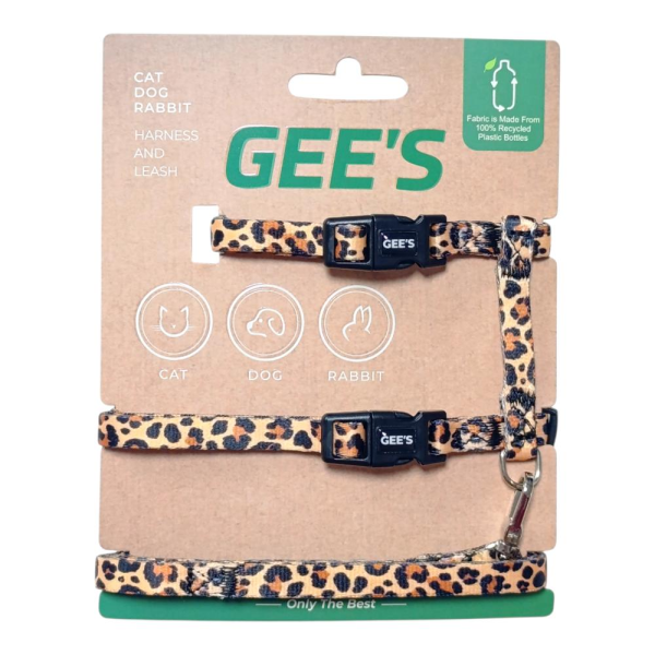 GEE'S PREMİUM KEDİ GÖGÜS TASMASI*6